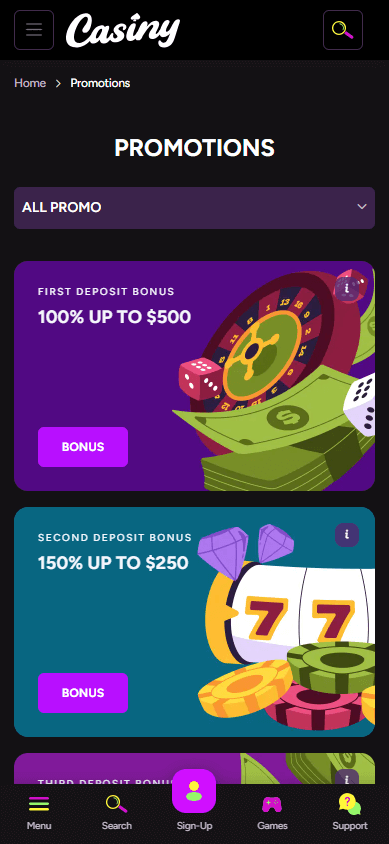 Discover the Excitement of Casiny Casino No Deposit Bonus 2